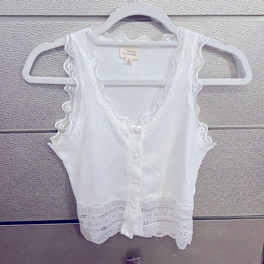 Caution To The Wind Crop Top